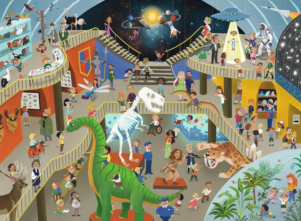 Puzzle 200 XXL : Im Naturkundemuseum 04.053 - Bild 2
