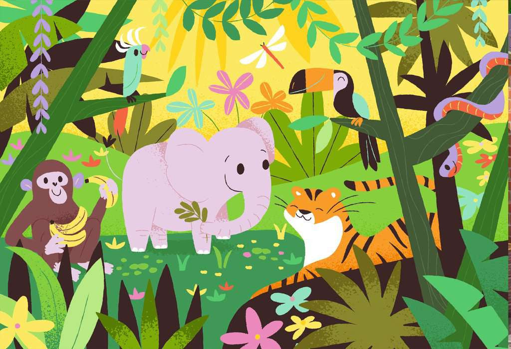 Ravensburger Puzzle 2x12 Teile - Freundliche Tierfreunde 04.257 - Bild 3