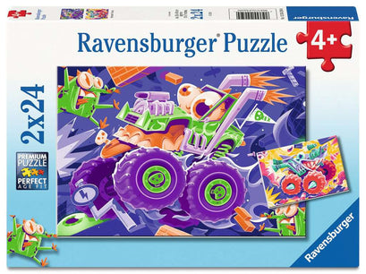 Ravensburger Puzzle Monster Trucks 2x24 Teile 04.259