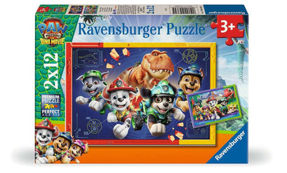 Puzzle 2x12 Teile Paw Patrol  Dino Movie 04.364