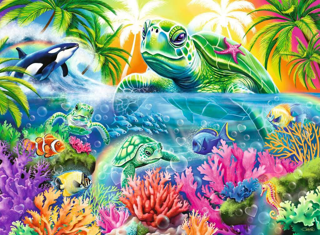 Puzzle 300 XXL Teile Meeresschatz 04.388 - Bild 2