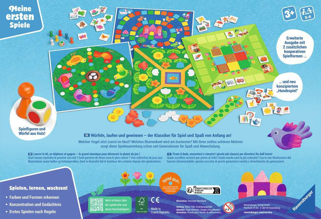 4 erste Spiele - Kinderspiel ab 3 Jahre 10.019 - Bild 3