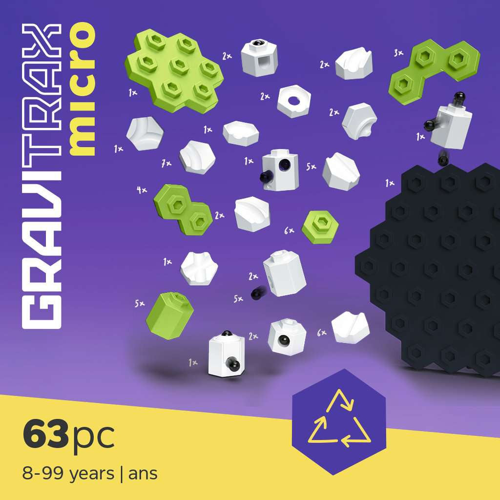 GraviTrax micro - Gravi green 63 Teile 20.022 - Bild 2