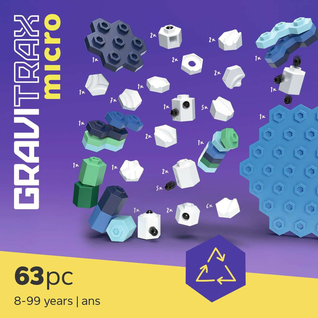 GraviTrax micro - Gravi blue 63 Teile 20.023 - Bild 3