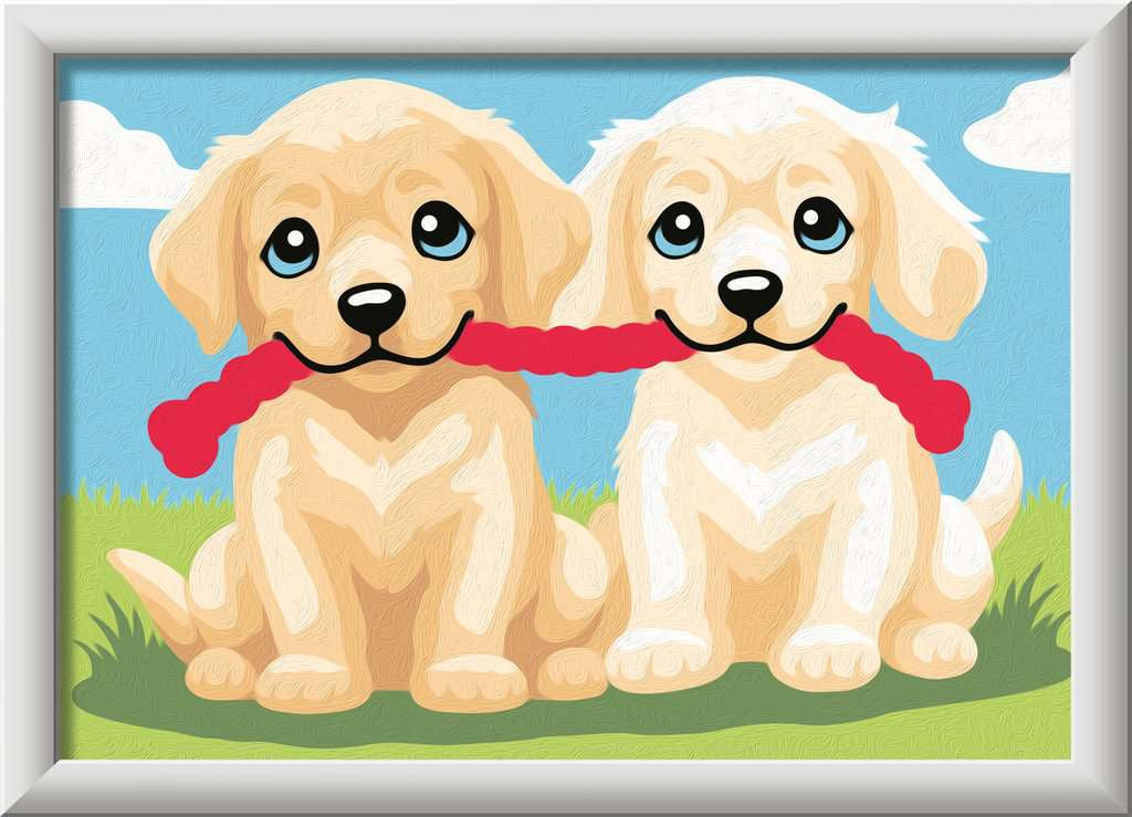 CreArt  Playing Puppies 13x18 cm 23.312 - Bild 2
