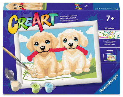 CreArt  Playing Puppies 13x18 cm 23.312