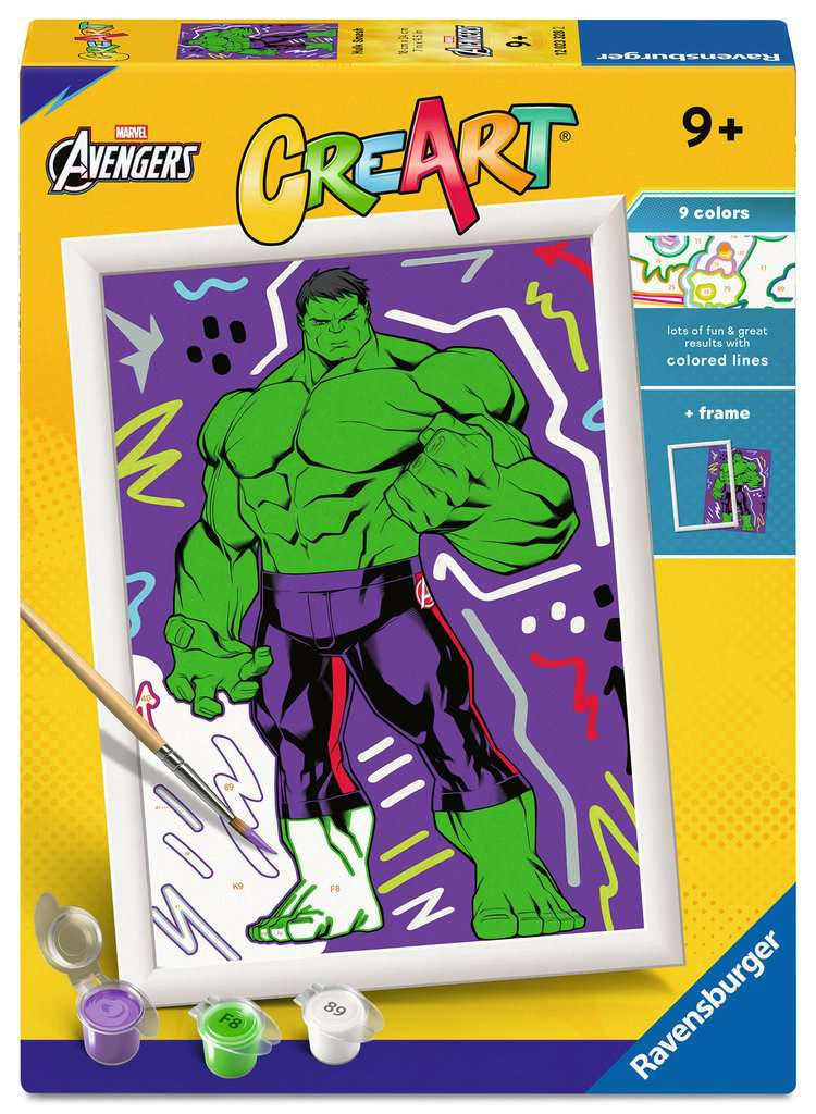 Creart Marvel Avengers - Hulk Smash 23.328 - Bild 1