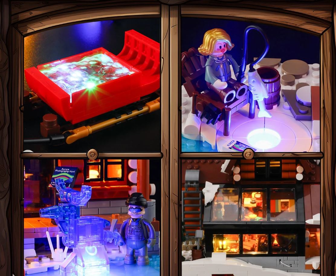 Lumibricks Aurora-Hütte - Bild 7