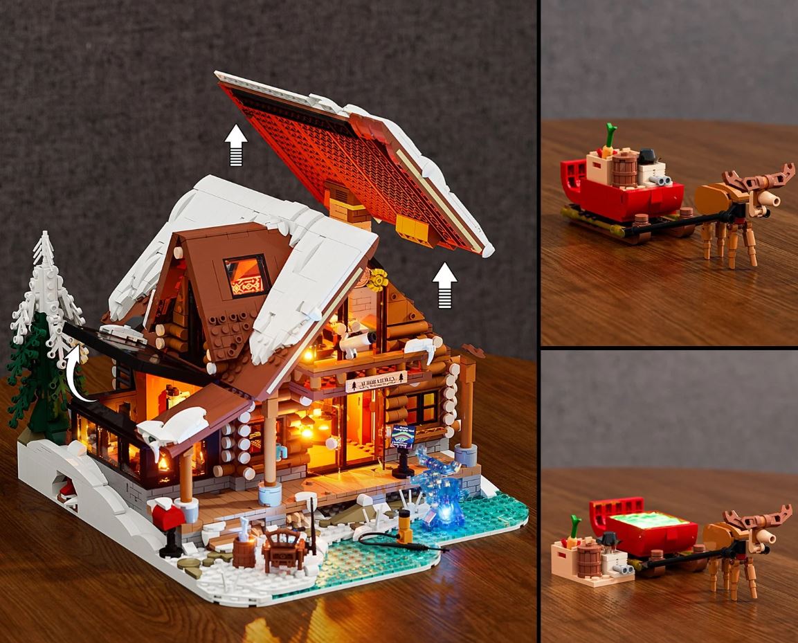 Lumibricks Aurora-Hütte - Bild 6