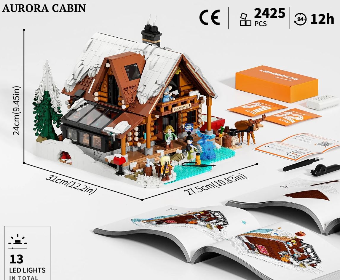Lumibricks Aurora-Hütte - Bild 8