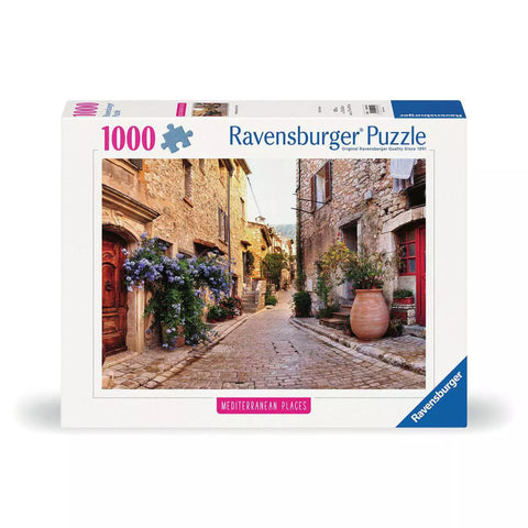 Verpackung Ravensburger Puzzle Mediterranes Frankreich 1000 Teile 00025
