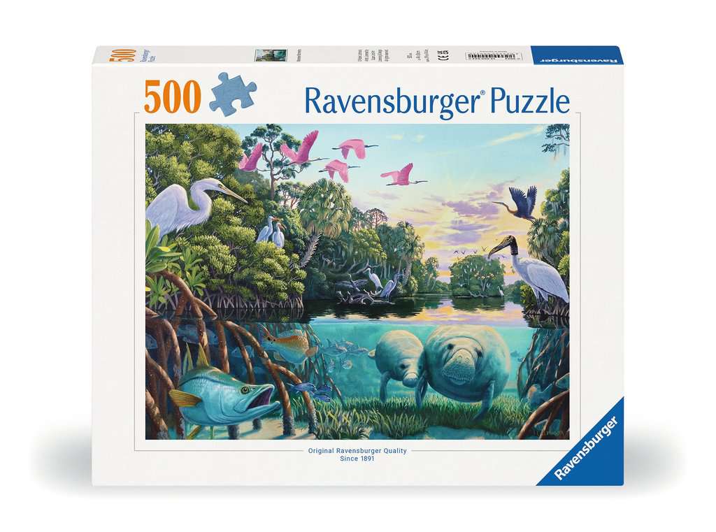 Puzzle 500 Teile Manatee Moments 00.044 - Bild 1