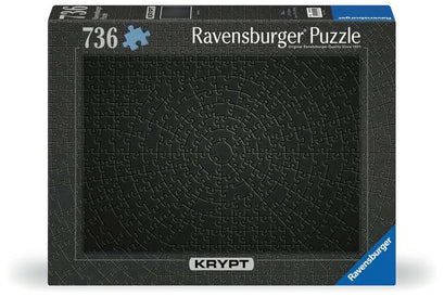 Ravensburger Puzzle - Krypt schwarz - 736 Teile 00.054