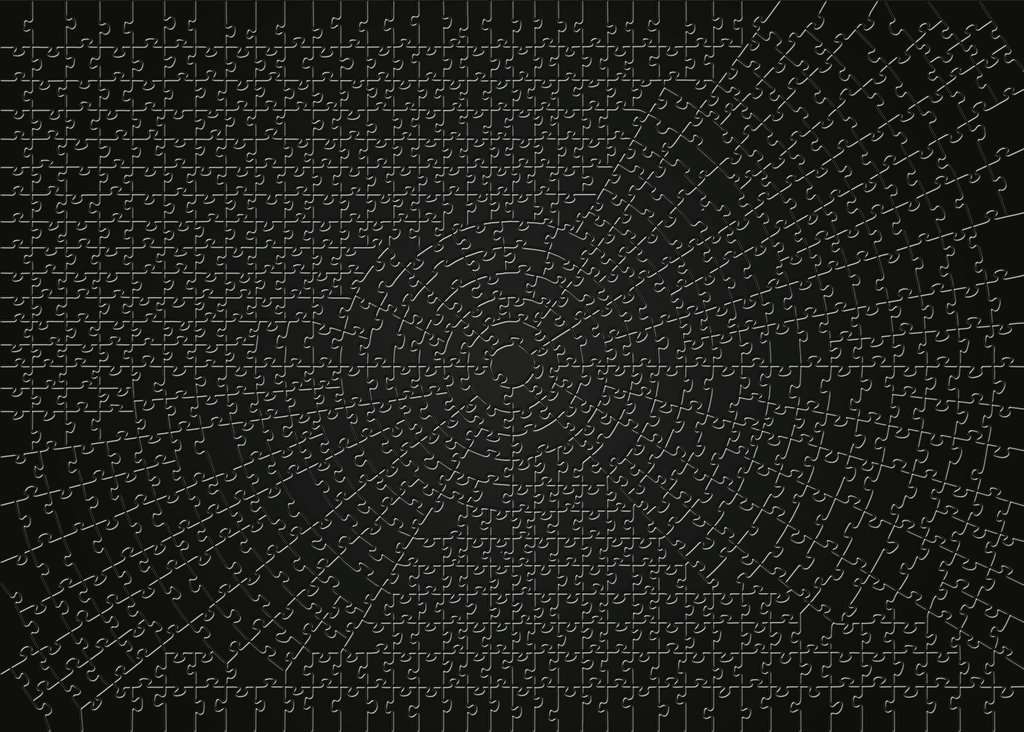 Ravensburger Puzzle - Krypt schwarz - 736 Teile 00.054 - Bild 2