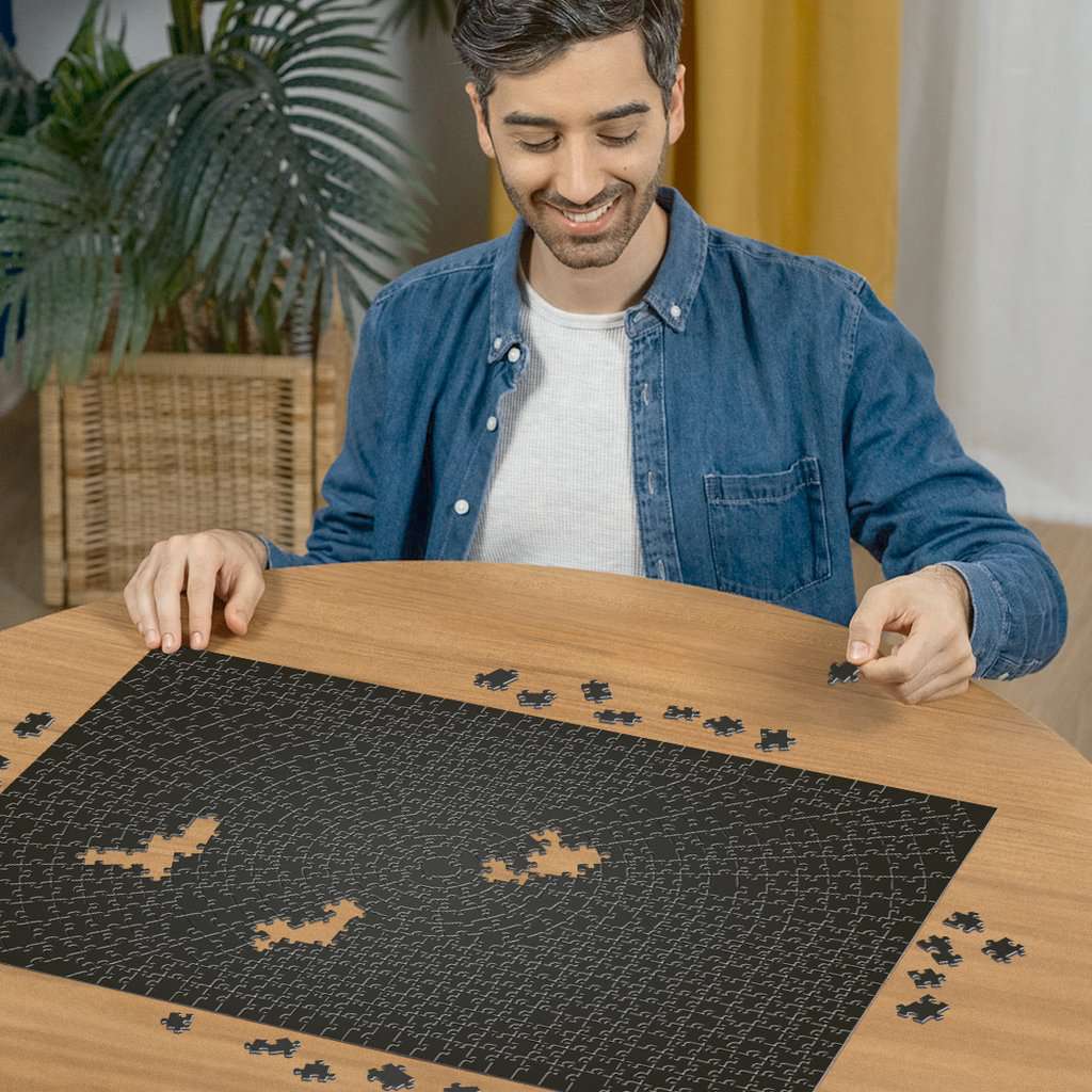 Ravensburger Puzzle - Krypt schwarz - 736 Teile 00.054 - Bild 3
