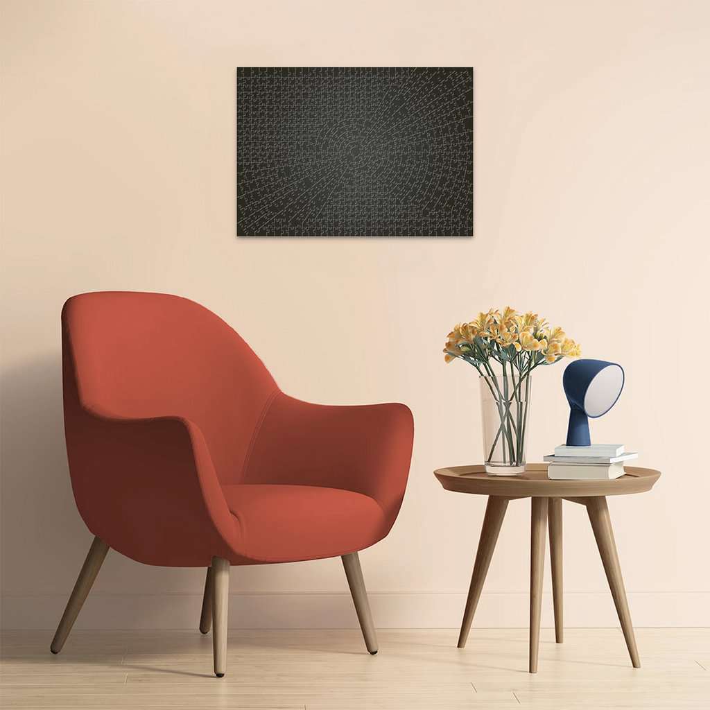 Ravensburger Puzzle - Krypt schwarz - 736 Teile 00.054 - Bild 4