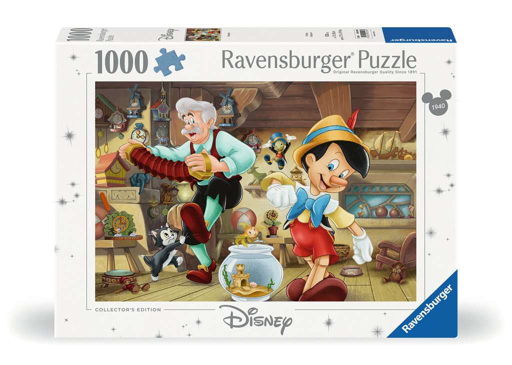 Puzzle 1000 Teile Disney Pinocchio 00.108 - Bild 1