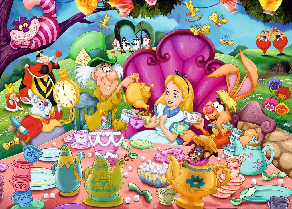Puzzle 1000 Teile Alice im Wunderland 00.109 - Bild 2