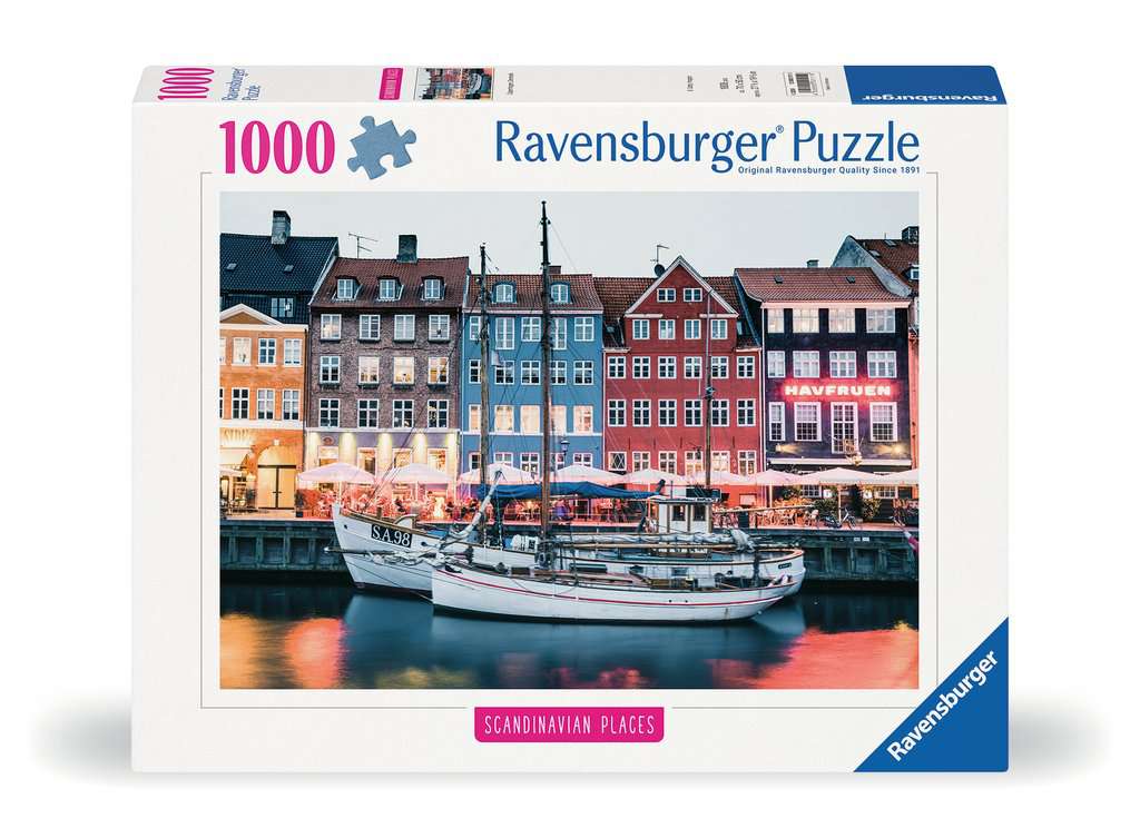 Puzzle 1000 Teile Kopenhagen 00.111 - Bild 1