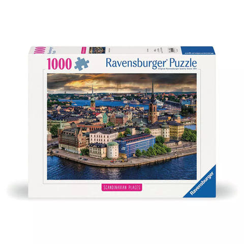 Verpackung Ravensburger Puzzle Stockholm, 1000 Teile, 00114