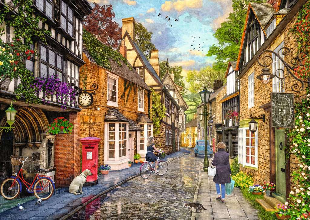 Puzzle 1000 Teile Meadow Hill Lane 00.160 - Bild 2