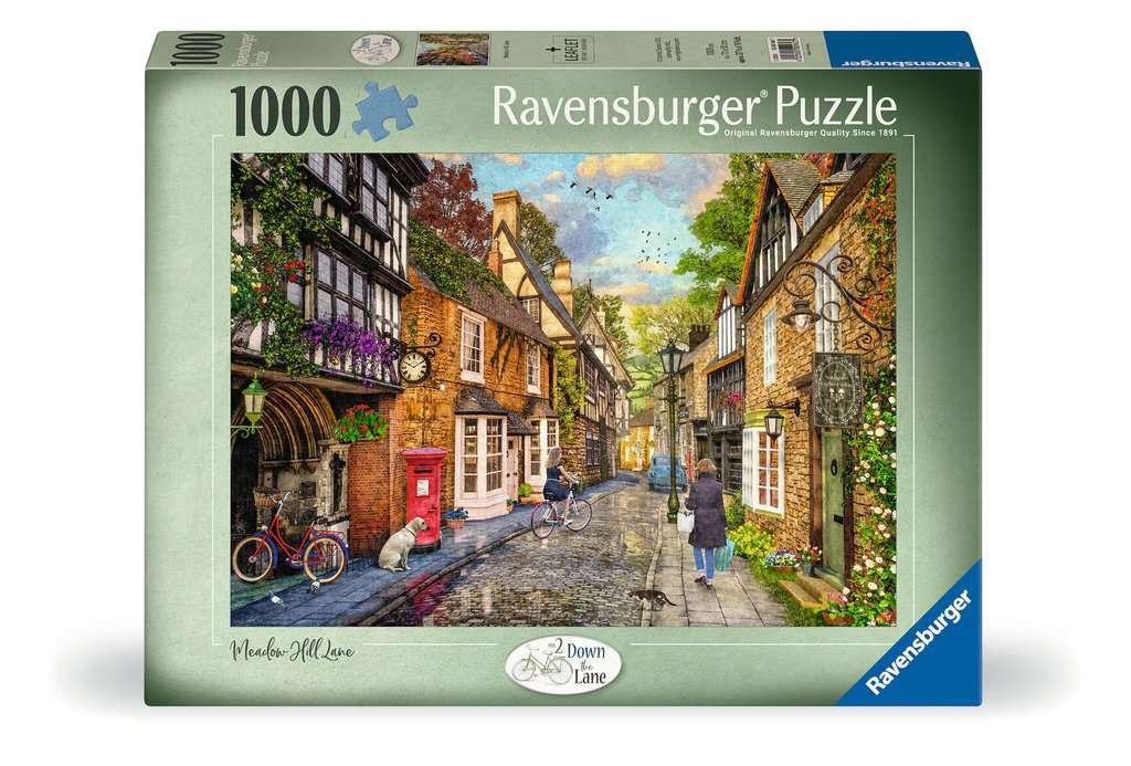 Puzzle 1000 Teile Meadow Hill Lane 00.160 - Bild 1