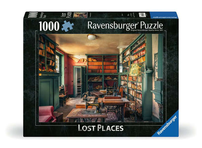 Puzzle 1000 Teile Lost Places: Mysterious castle library