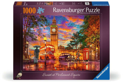 Puzzle 1000 Teile Sonnenuntergang in London 00.184