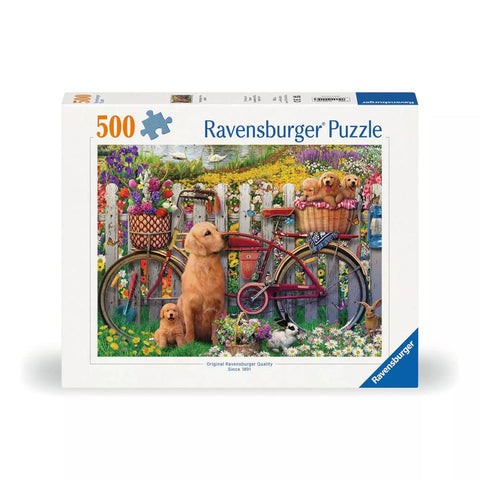 Verpackung Ravensburger Puzzle Ausflug ins Grüne, 500 Teile