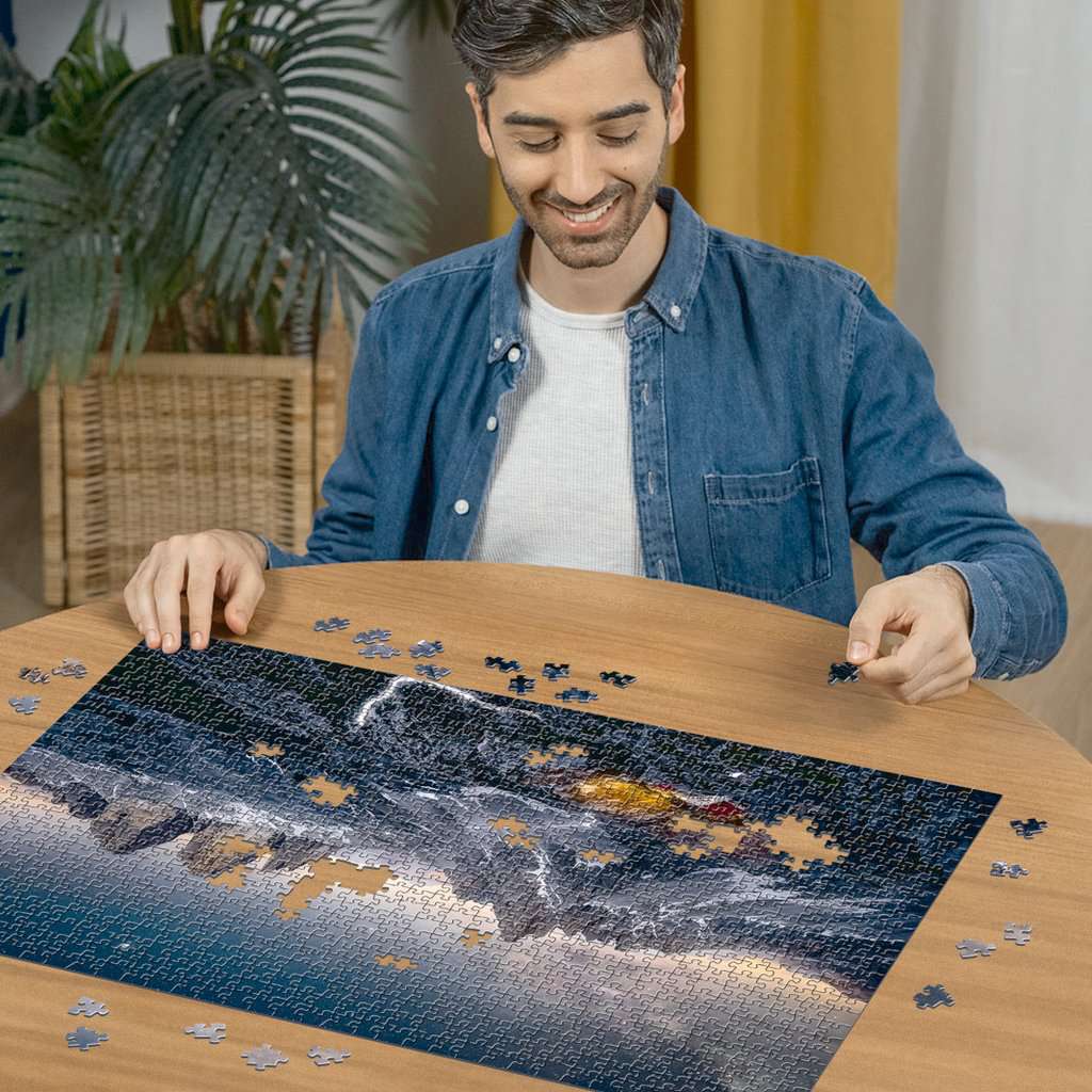 Puzzle 1000 Teile Drei Zinnen Dolomiten 00.256 - Bild 3