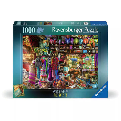 Verpackung Ravensburger Puzzle Backstage mit 1000 Teilen, 00295