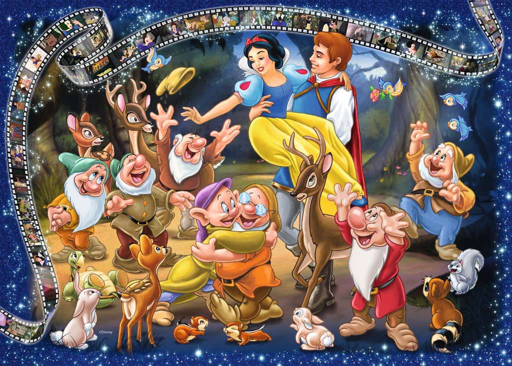 Puzzle 1000 Teile Disney Schneewittchen 00.310 - Bild 2