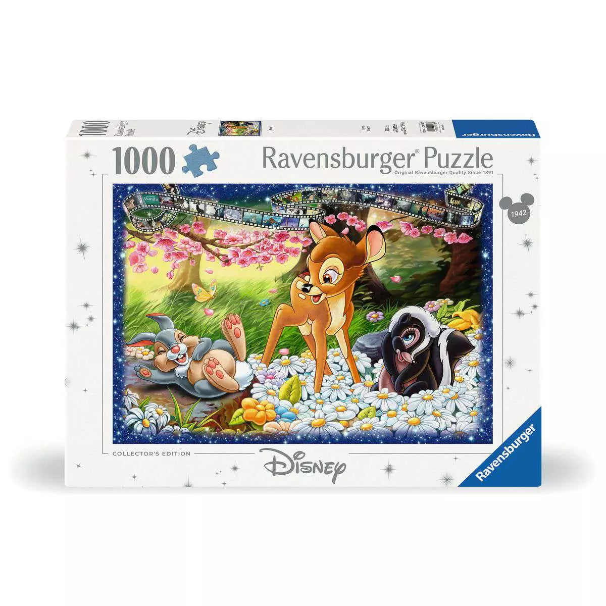 Verpackung Puzzle 1000 Teile Disney Bambi 00313, Disney Collector's Edition