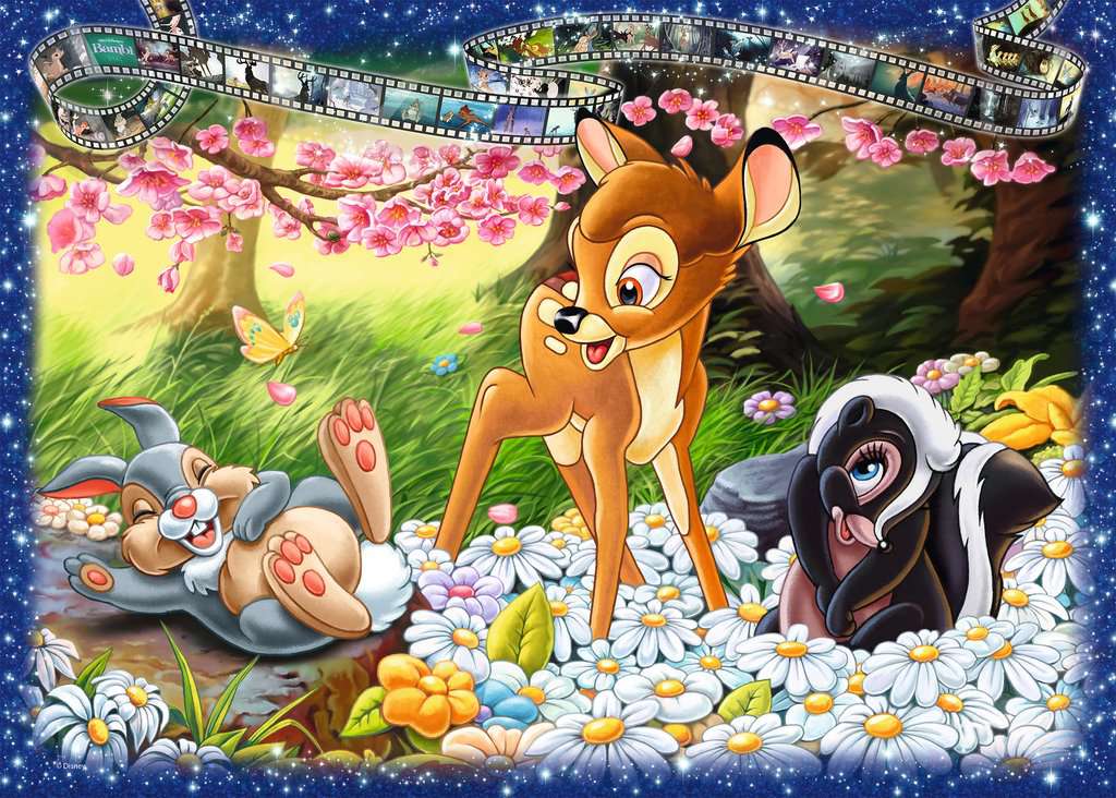 Puzzle 1000 Teile Disney Bambi 00.313 - Bild 2