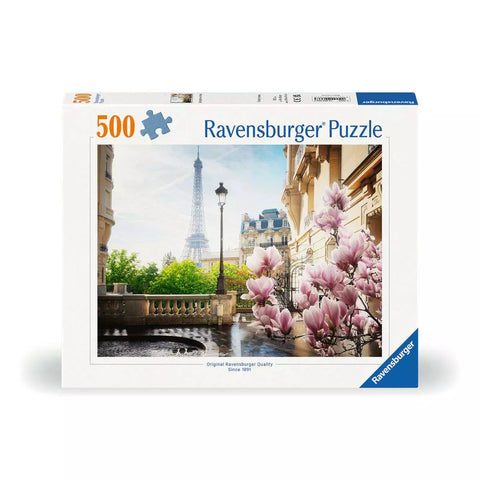 Verpackung Ravensburger Puzzle Frühling in Paris, 500 Teile, 00.366