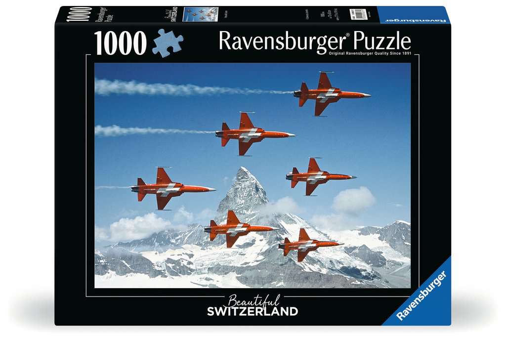 Puzzle 1000 Teile Patrouille Suisse 00.371 - Bild 1
