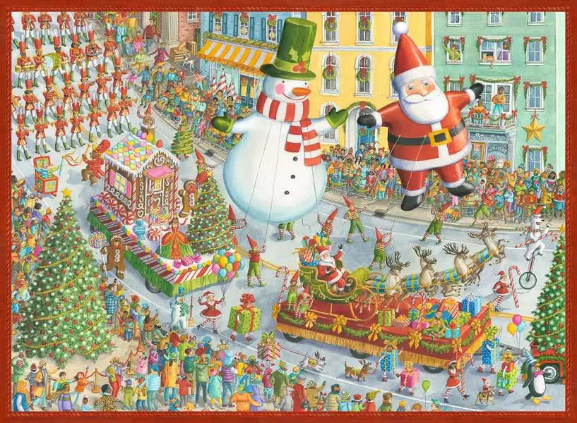 Puzzle 500 Teile Here Comes Christmas! , 0.382 - Bild 2