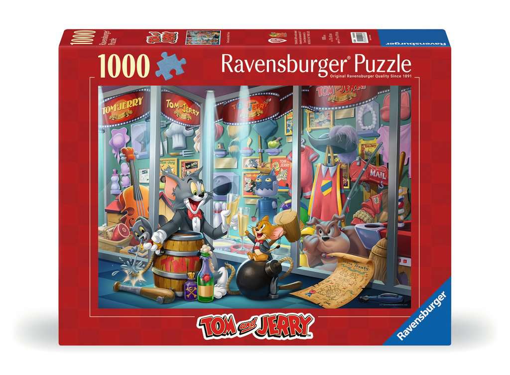 Puzzle 1000 Teile Tom & Jerry Hall of Fame 00.408 - Bild 1