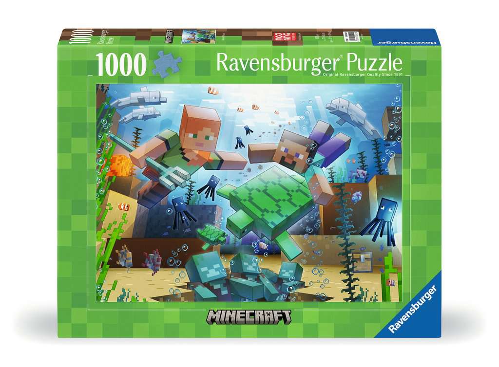 Puzzle 1000 Teile Minecraft Mosaic 00.421 - Bild 1