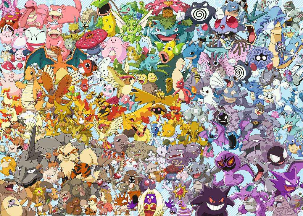 Puzzle 1000 Teile Challenge Pokémon 00.460 - Bild 2