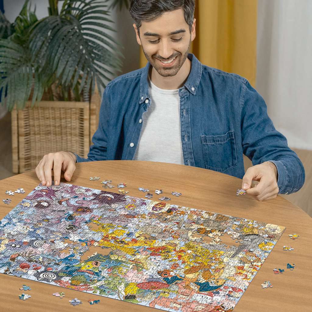 Puzzle 1000 Teile Challenge Pokémon 00.460 - Bild 3