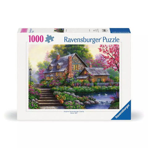 Verpackung Puzzle 1000 Teile Romantisches Cottage 00464