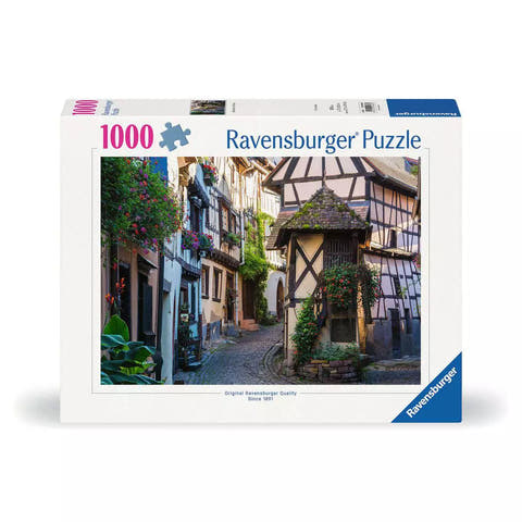 Verpackung Ravensburger Puzzle Eguisheim im Elsass 00468 mit 1000 Teilen