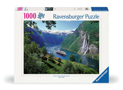 Puzzle 1000 Teile Norwegischer Fjord 00.475