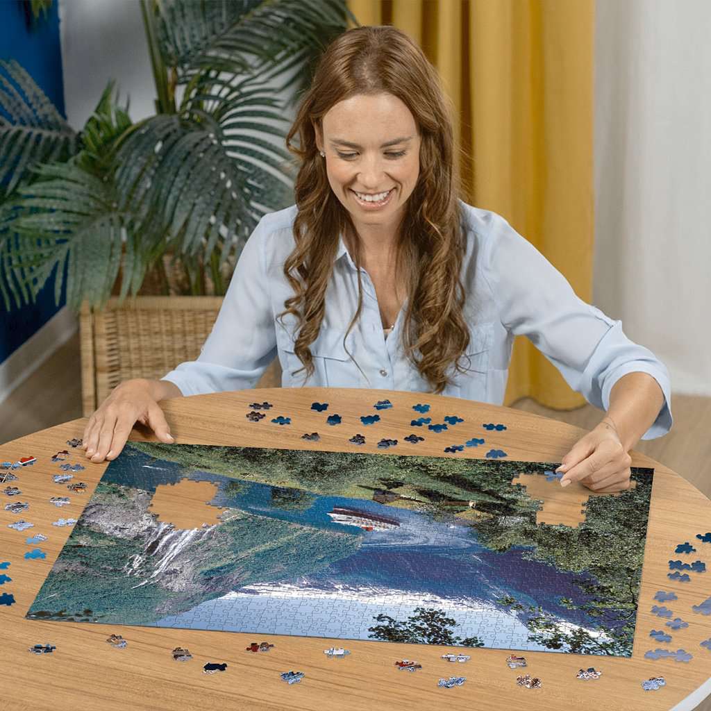 Puzzle 1000 Teile Norwegischer Fjord 00.475 - Bild 3