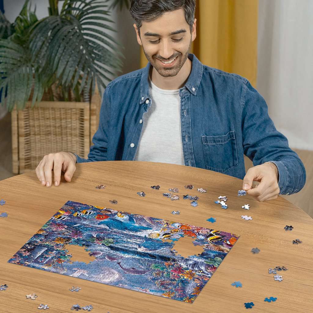Puzzle 500 Teile - Im Zauber des Mondlichts 00.478 - Bild 4
