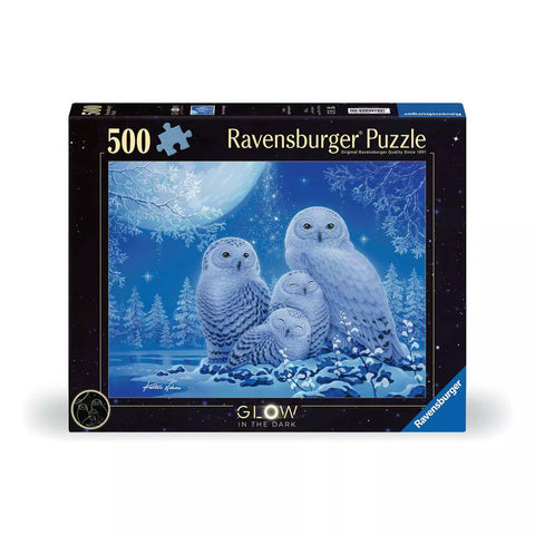 Verpackung Ravensburger Puzzle Eulen im Mondschein, 500 Teile, 00.479