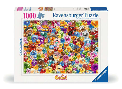 Puzzle Challenge 1000 Teile Ganz viel Gelini 00.493