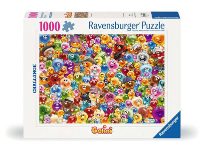 Verpackung Challenge-Puzzle 1000 Teile Ganz viel Gelini 00493
