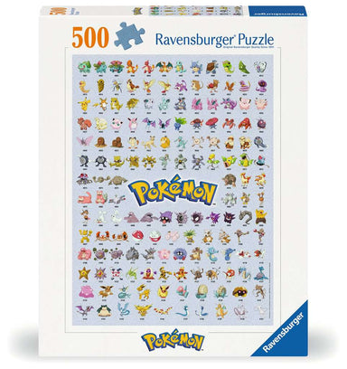 Puzzle 500 Teile Die ersten 151 Pokémon 00.511